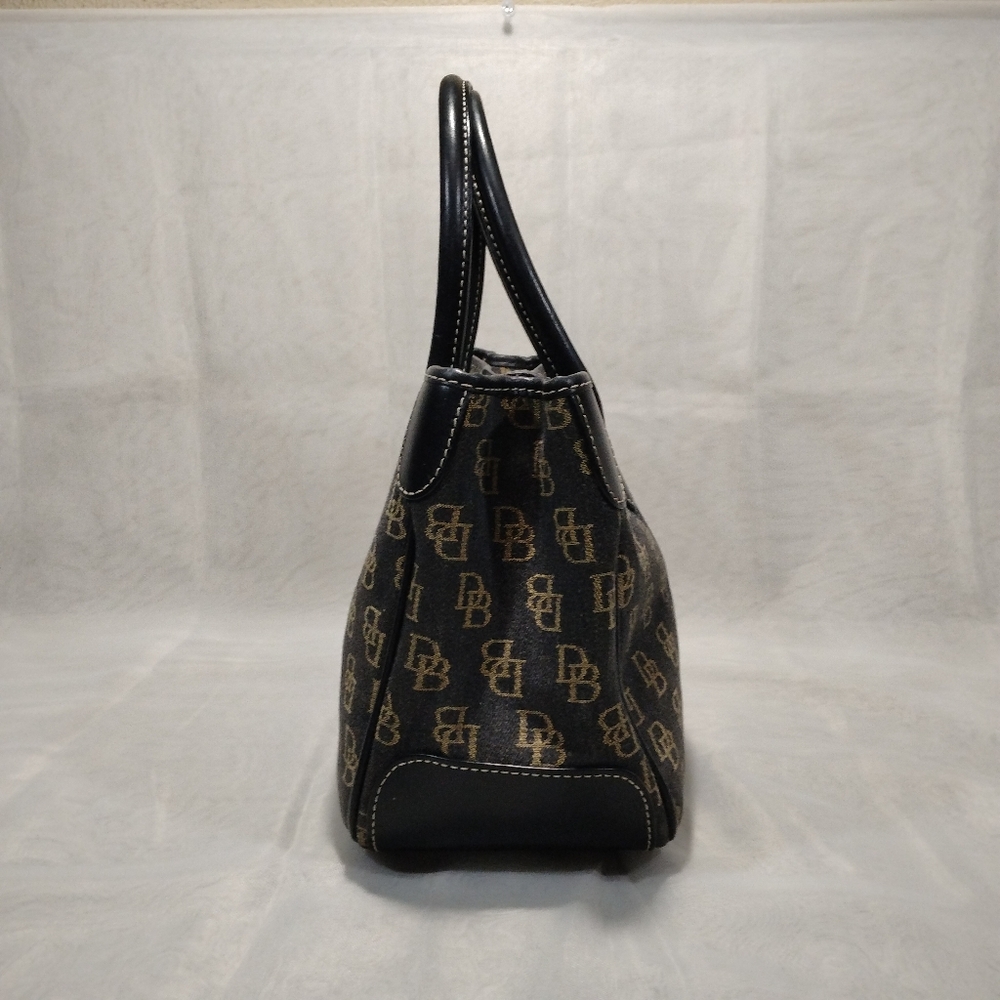 Dooney and Bourke Canvas w/Leather Trim satchel/crossbody - Picture 7 of 16